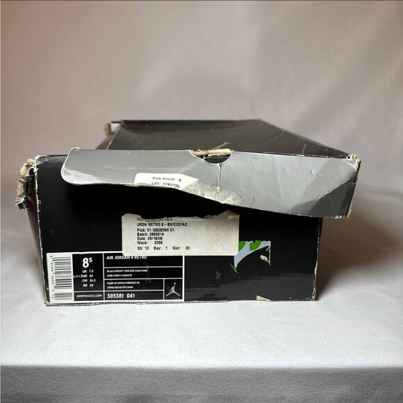 Size 8.5 - Nike Air Jordan 8 Retro Aqua 2007 Men's Shoes Ships Now - Picture 9 of 10